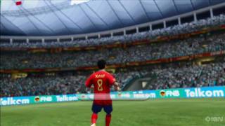 World Cup 2010 Semifinals  Germany vs Spain Sim [upl. by Infeld]