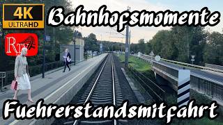 Führerstandsmitfahrt Sd  Lei  Bahnhofsmomente [upl. by Jorrie]