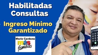 📝 HABILITADAS CONSULTAS BENEFICIARIOS INGRESO MINIMO✅🙏 [upl. by Eivol860]