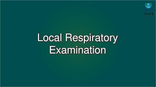 Local Respiratory Examination  Macleods Clinical Examination [upl. by Papageno]