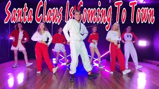 SANTA CLAUS IS COMING TO TOWN Trap Remix  Di Choreography [upl. by Anitsud309]