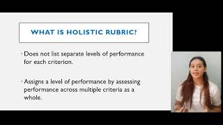 Analytic Vs Holistic Rubric [upl. by Aidekal]