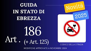 ALCOLOCK  Guida in stato di ebrezza  RIFORMA CODICE DELLA STRADA 2025 [upl. by Phene559]