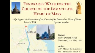 Fundraiser for ICKSP Immaculate Heart of Mary Church Belfast [upl. by Elvia]