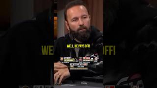 Daniel Negreanu Calls With QUEEN HIGH [upl. by Rahs]