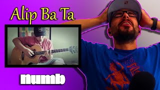 GUITARIST REACTS Alip Ba Ta  Numb FingerStyle Cover  Full Breakdown [upl. by Stouffer]