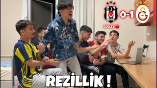 FANATİK FENERLİLER VE GALATASARAYLILAR BEŞİKTAŞ DERBİSİNİ İZLERSE [upl. by Knoll]