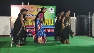 Banjara song super Dance performance bhavani school of nursing students [upl. by Nerhtak]