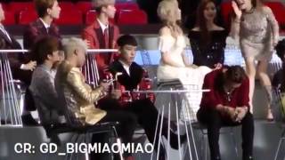 Tts and bigbang cuteness on mama 2015 [upl. by Ydrah955]