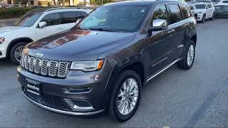 2017 Jeep Grand Cherokee Summit 4x4 Gaithersburg [upl. by Idolem]