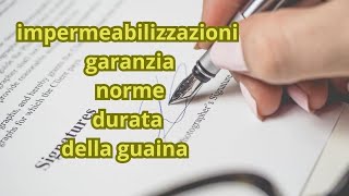 Impermeabilizzazione terrazziGaranzia e Durata [upl. by Nitsirt]