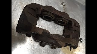 Seized Brake Caliper [upl. by Ytsirhk]