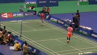 Lee Chong Wei vs Chen Long INCREDIBLE BADMINTON Part 1 [upl. by Aniretake]