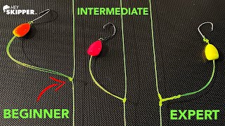 3 Levels of Fishing Rigs Tying Bottom Fishing HighLow rig [upl. by Eimoan]