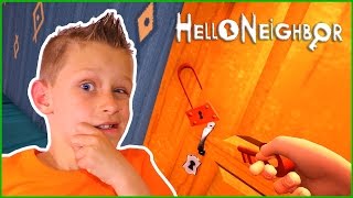 Red Key MINI GAME in Hello Neighbor [upl. by Sauder]