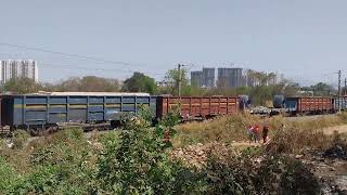 Heavy Rolled Iron Sheets Transportation on Train in India [upl. by Jo-Ann]