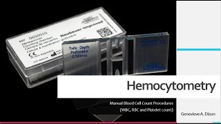 Hemocytometry Procedures Module 8 [upl. by Klinges]