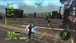 Anarchy Reigns Free For All Online Demo Hands On Gameplay Sasha [upl. by Hcardahs]