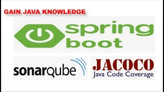 Sonarqube With Spring Boot [upl. by Kcirrem]