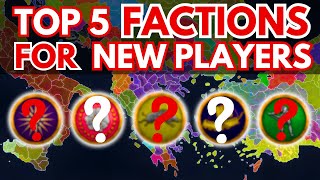 The TOP 5 FACTIONS For NEW PLAYERS in RTR Imperium Surrectum [upl. by Ynnot]