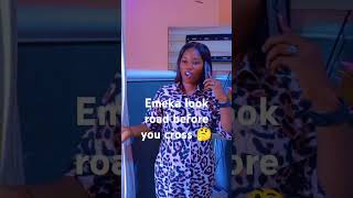 Emeka look road before you cross 🤔viralvideo viralreels viralshorts shortsviral shorts [upl. by Balbinder255]