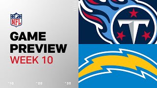 Tennessee Titans vs Los Angeles Chargers  2024 Week 10 Game Preview [upl. by Yecniuq363]