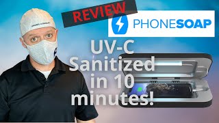 PhoneSoap 3 Product Review  Sanitize your phone with UV Light [upl. by Glynn894]