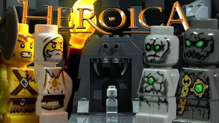 Lego HEROICA Chapter II Journey to the Castle  Stop Motion [upl. by Bailar283]