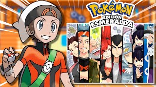 REVANCHA contra TODOS los LÍDERES de GIMNASIO de HOENN en POKÉMON ESMERADA [upl. by Nedroj]