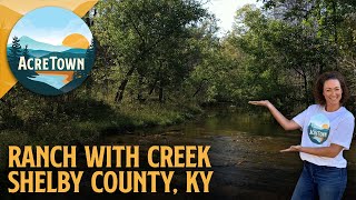 Cheap Land in Kentucky  Shelby County  Bluegrass Country Lot with Creek  Choose from 4 Lots [upl. by Yromem278]