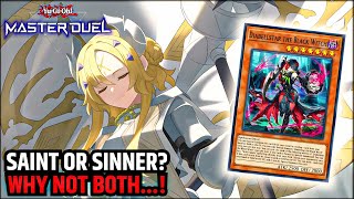 😇😈 SAINT OR SINNER WHY NOT BOTH 😇😈  SINFUL DOGMATIKA DECK PROFILE YUGIOH MASTER DUEL [upl. by Colline]