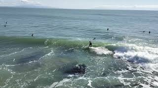 🌊🏄‍♂️Surf at Steamer Lane Thurs Pt 2 surf surfers surfing santacruz [upl. by Airdnaz416]