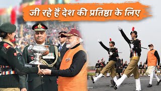 PM Modi attended NCC Rally  जी रहे हैं देश की प्रतिष्ठा के लिए [upl. by Nieberg639]