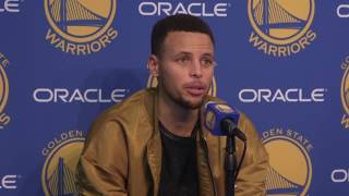 Curry reveals when he first started thinking about breaking threepoint record [upl. by Aikyt175]