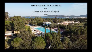 Camping quotDomaine Naiadesquot au Golfe de SaintTropez [upl. by Aerdnas]