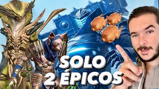 SOLO 2 ÉPICOS vs GOLEM DE HIELO normal 25 ¡A farmear pollitos F2P  RAID Shadow Legends [upl. by Alyak]