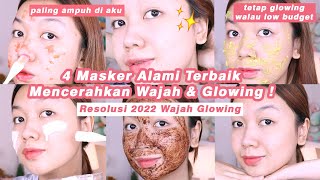 4 Masker Alami Terbaik Mencerahakan Wajah amp Glowing ala Desty  Desty Yufenti [upl. by Aiyotal]