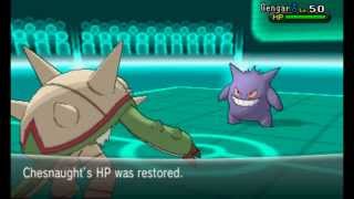 Pokemon X and Y WiFi Battle 6 quotChesnaught is BULLITPROOFquot [upl. by Anaitsirc32]