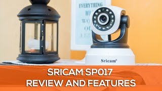 Sricam SP017 Security Camera Review and Features [upl. by Viehmann]