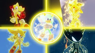 8 Sonic Super Forms In Sonic Frontiers [upl. by Soll]