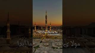 Maula ya salli wa sallim naat sharif last part youtubeshorts shortvideo shorts [upl. by Adnaugal]