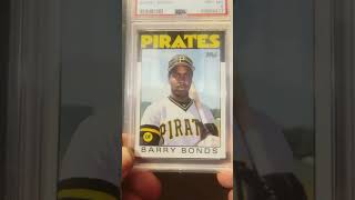 1986 Barry Bonds Topps Traded NMMt 8 [upl. by Judie]