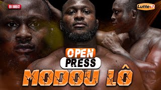 🛑Direct  Open Press de Modou LÔ aux Parcelles pour le Combat Royal contre Siteu [upl. by Llewol]