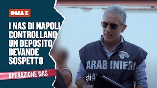 I NAS di Napoli controllano un deposito bevande sospetto  Operazione NAS [upl. by Enelear]