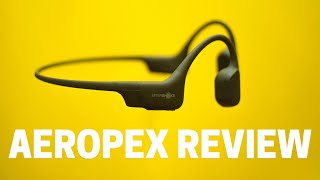 AfterShokz Aeropex Review [upl. by Ahsauqal]