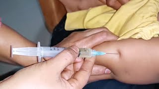 Ceftriaxone 500mg Ceftrone  amp Dexamethasone intramuscular injection Video 24 Ep 94 Injection Tips [upl. by Tsyhtema783]