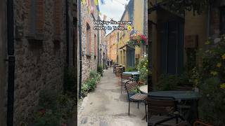 Walking the narrow streets in Tenbygoodvibes tenby wales visitwales wanderlust sereninwales [upl. by Lazar416]