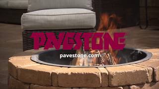 How to Build a Circular Fire Pit FT Todays Homeowner 2019 Pavestone Backyard Paradise [upl. by Appleby]