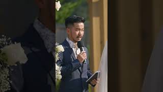 Officiant Wedding Speech [upl. by Naihs372]