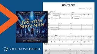 Tightrope Sheet Music from The Greatest Showman  Pasek amp Paul  Piano amp Vocal [upl. by Remoh437]